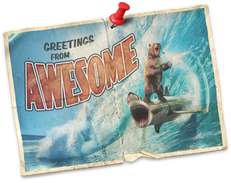 Greetings from AWESOME